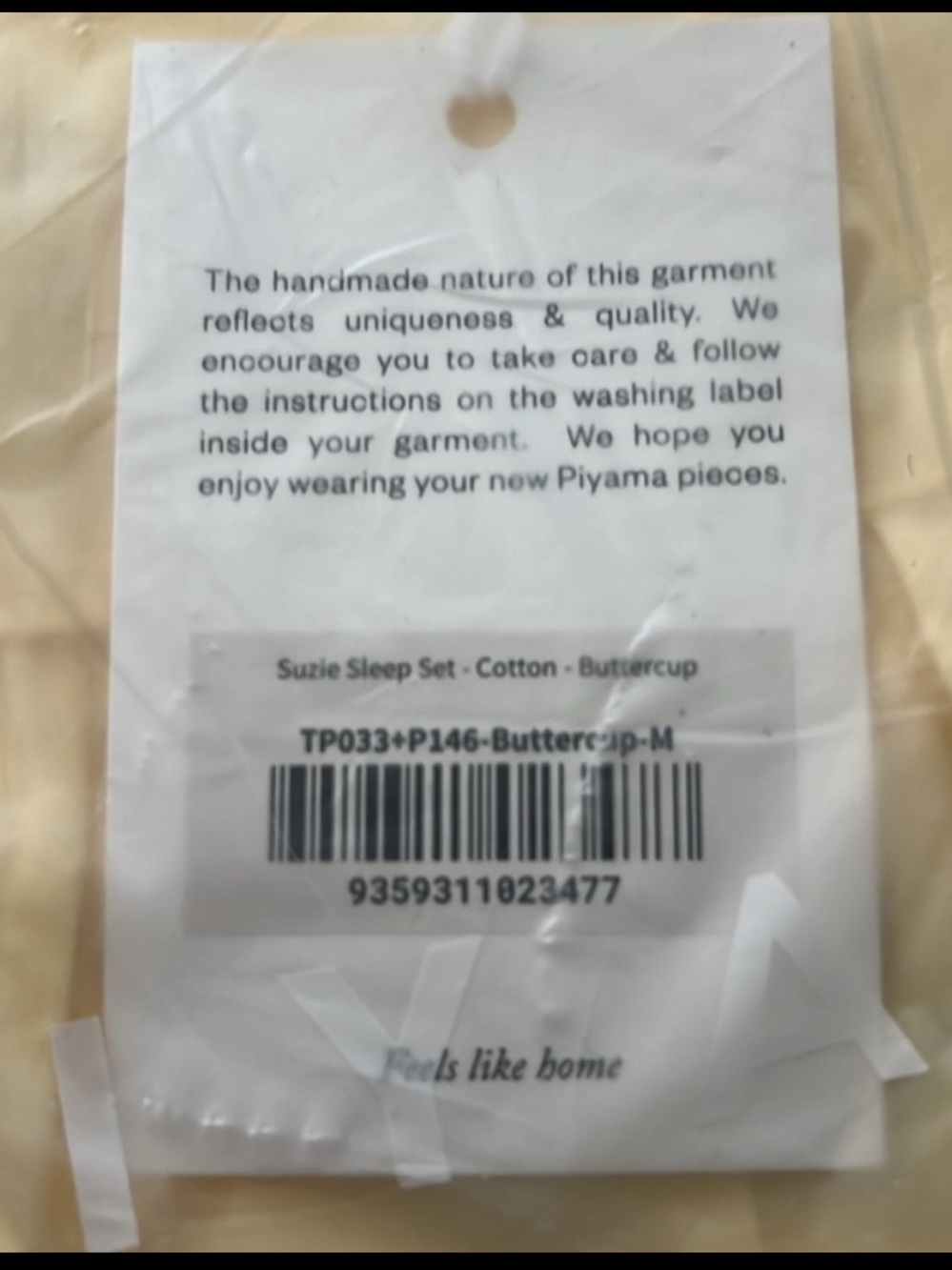 NWT Piyama Suzie Sleep Set in Buttercup tank and shorts - Picture 8 of 8